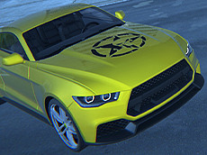 Πάρκινγκ πόλης τριών-D