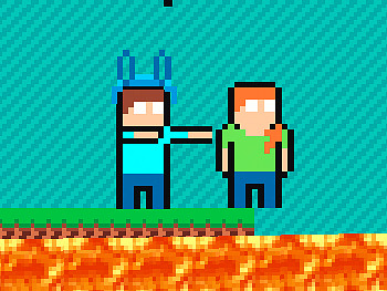 Αγώνας Pixel εναντίον τα πάνω