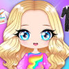 chibi beauty salon dress up and spa
